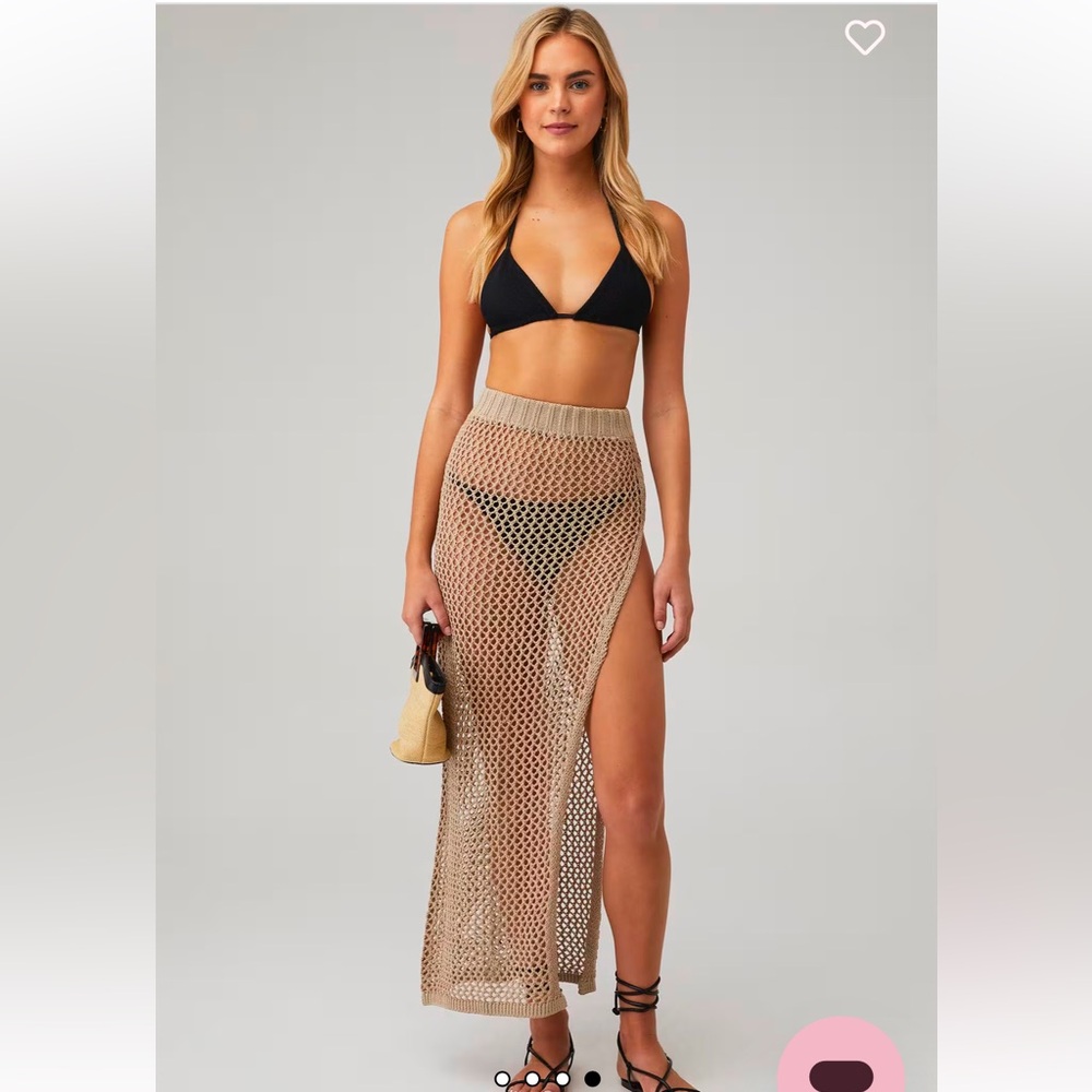 Beach Riot Deborah Skirt in Tan